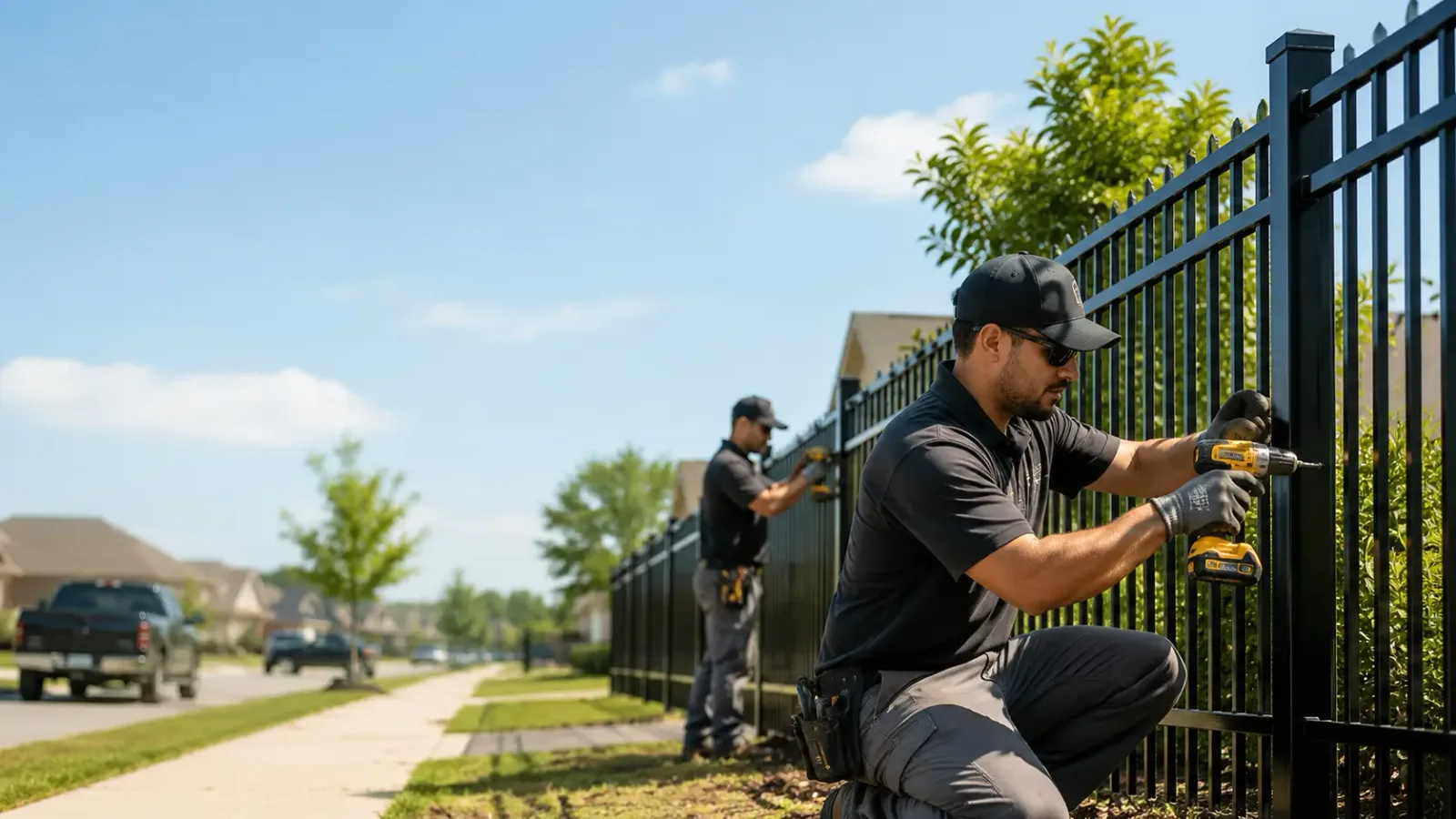 Metal Fence Installation in Presidio, TX